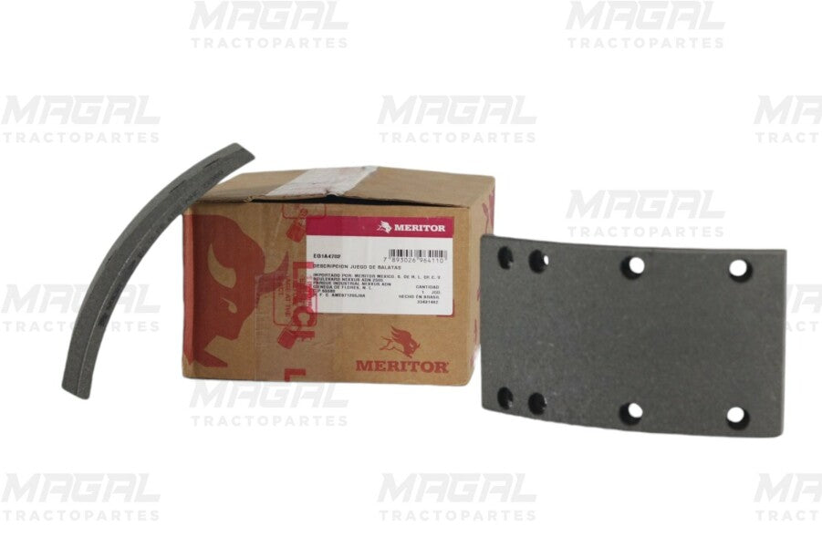 Balata Meritor 4702 Tractoparte para camiones y tractocamiones