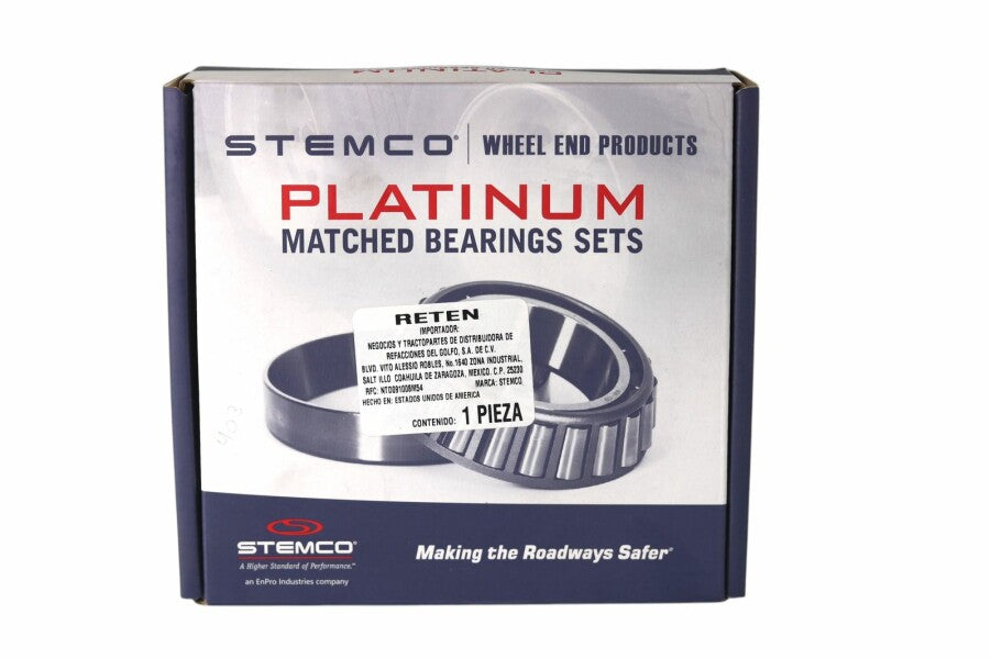 Baleros para camion de la marca Stemco set 415 fotografía del empaque