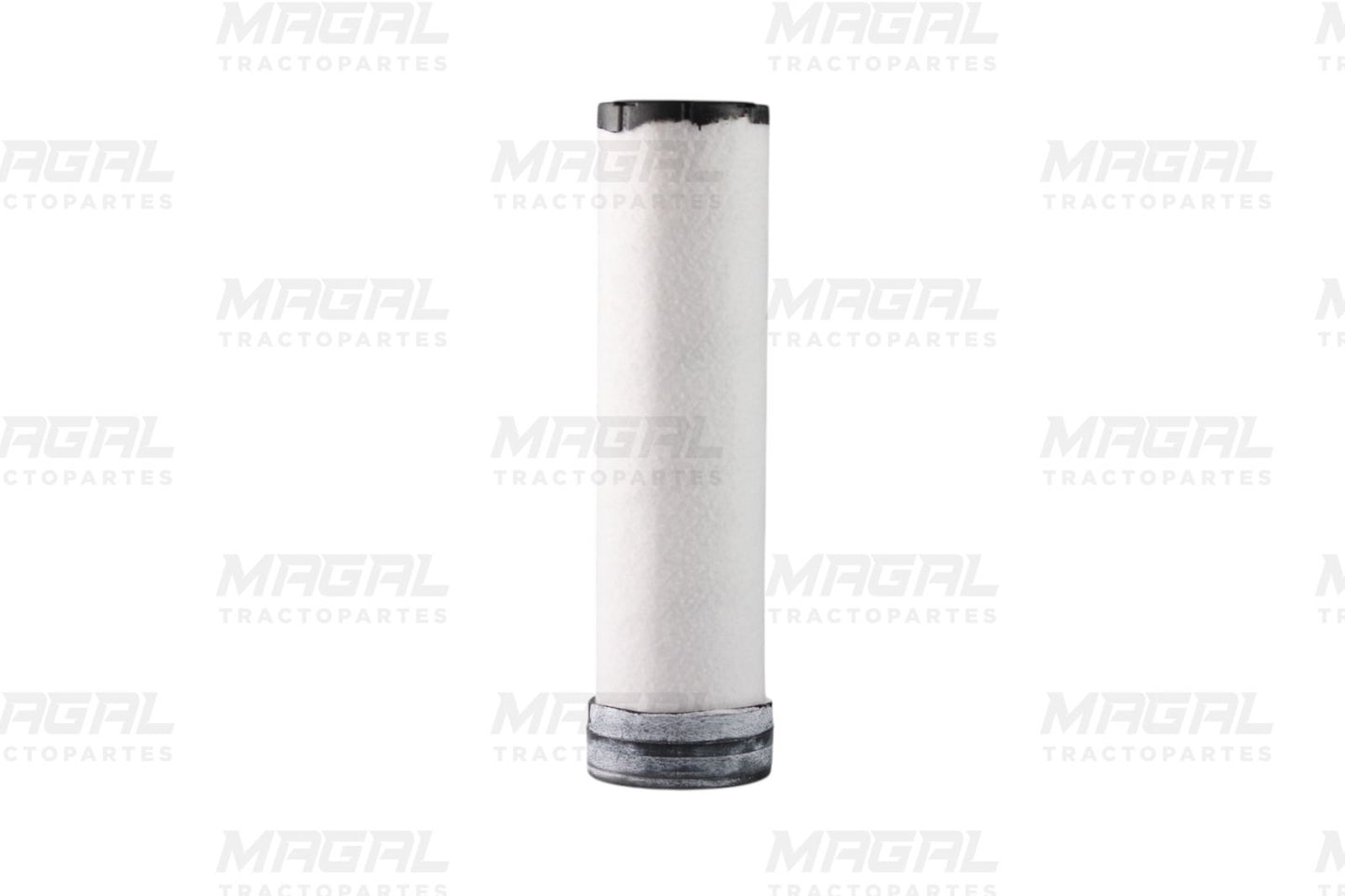 Vista frontal del filtro de aire secundario Fleetguard AF25558 para sistemas de admisión en motores diésel.