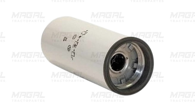Filtro de combustible enroscable WIX 33711 con vista detallada de la rosca y pictogramas de instalación