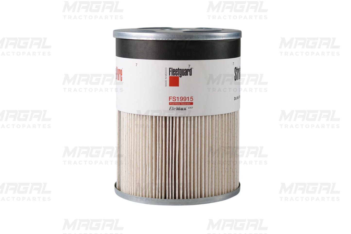 Filtro separador de agua Fleetguard FS19915 tipo cartucho para sistemas de combustible en motores diesel
