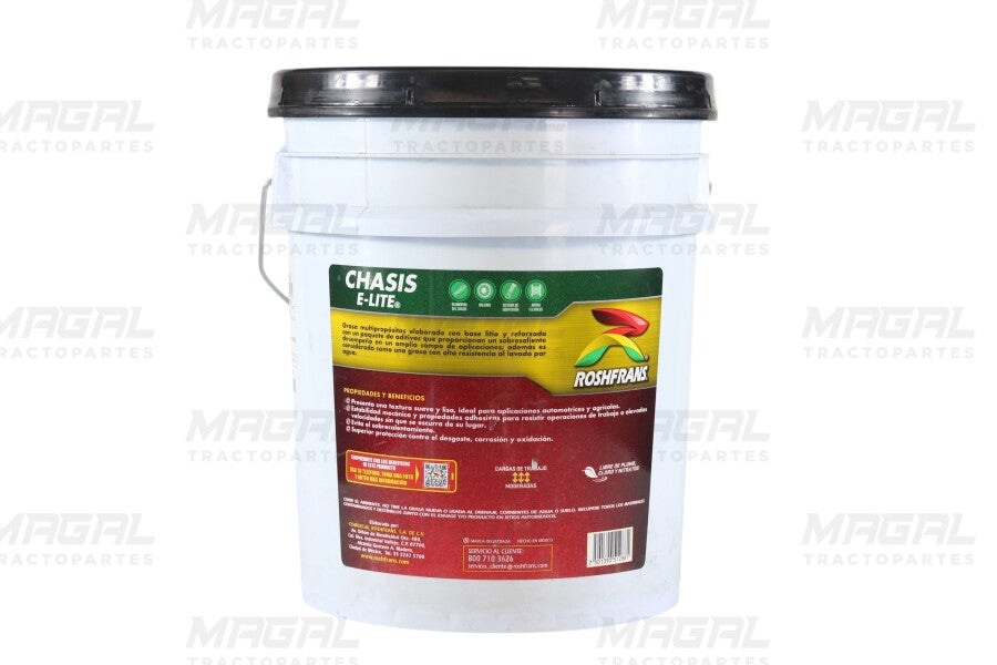 fotografia de producto de grasa para chasis