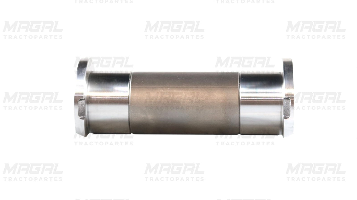 Vista lateral del kit adaptador de buje Hendrickson 45000007L en acero mecanizado