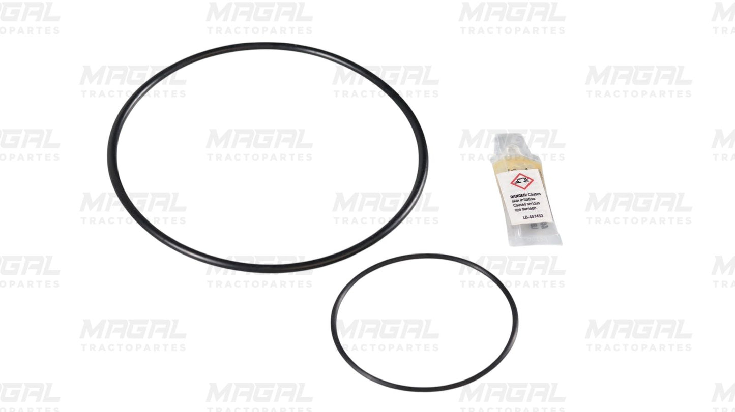 O-rings y lubricante incluidos en el filtro de aceite Fleetguard LF17056 para instalación segura