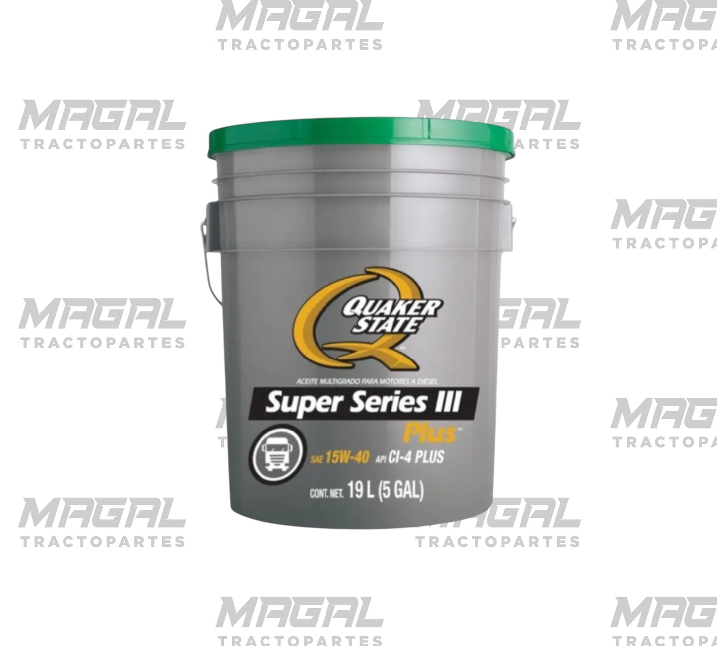 Quaker State Super Series III Plus 15W40 cubeta 19 L para motor diésel