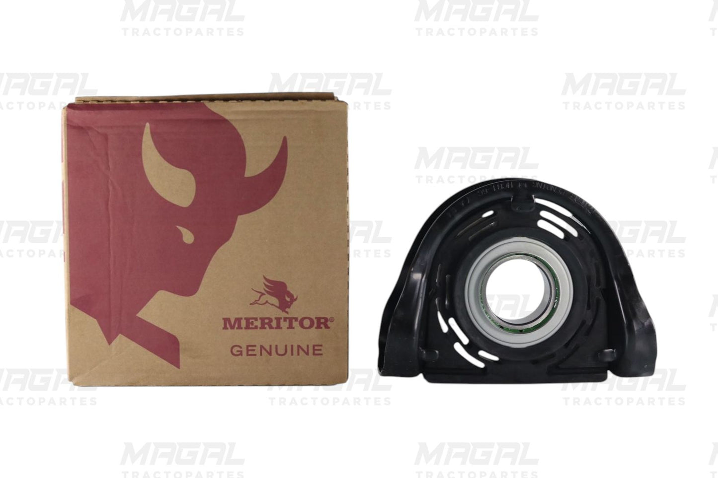 Soporte central Meritor genuino para cardán, incluye caja original de la marca, ideal para tractocamiones