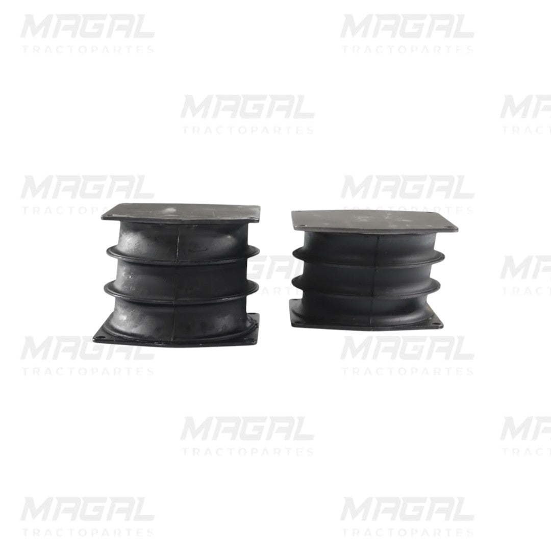 Acordeón de suspensión Sampa modelo 080.158 vista frontal, fuelle o cojinete para camiones
