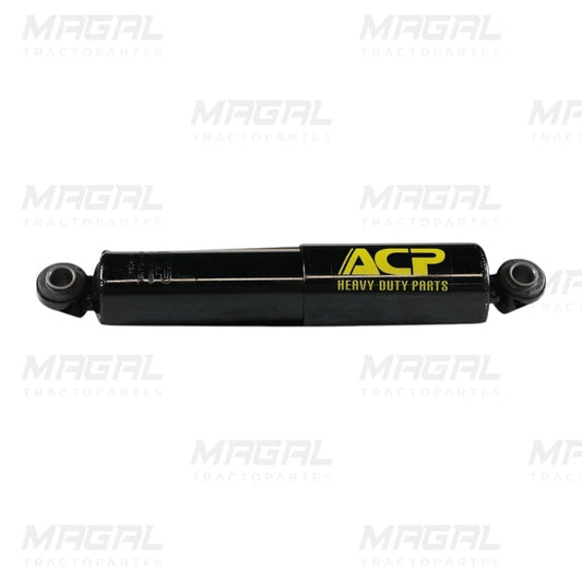 Amortiguador para suspensión modelo HT300 ACP 5416 S-20126 en presentación de 2 piezas, color negro con logotipo amarillo “ACP Heavy Duty Parts”, colocado horizontalmente sobre fondo blanco con marca de agua Magal Tractopartes.