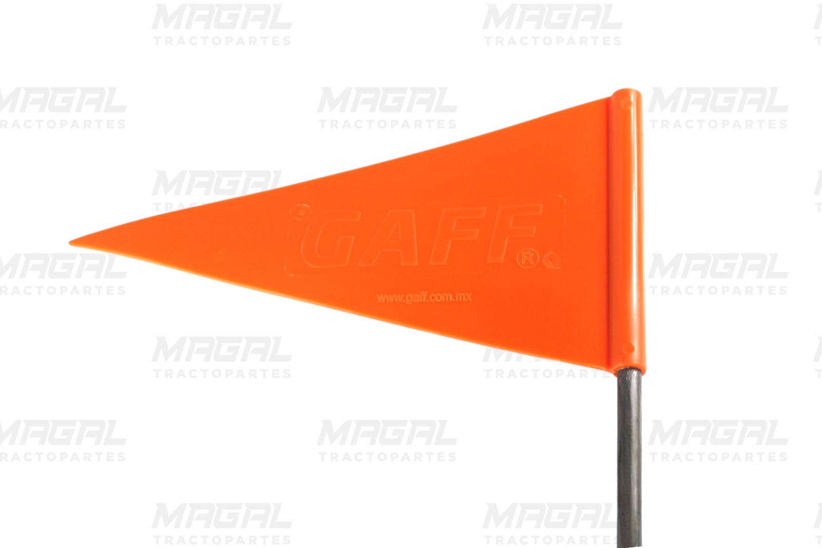 Banderín de señalización color naranja GAFF para tractocamión

