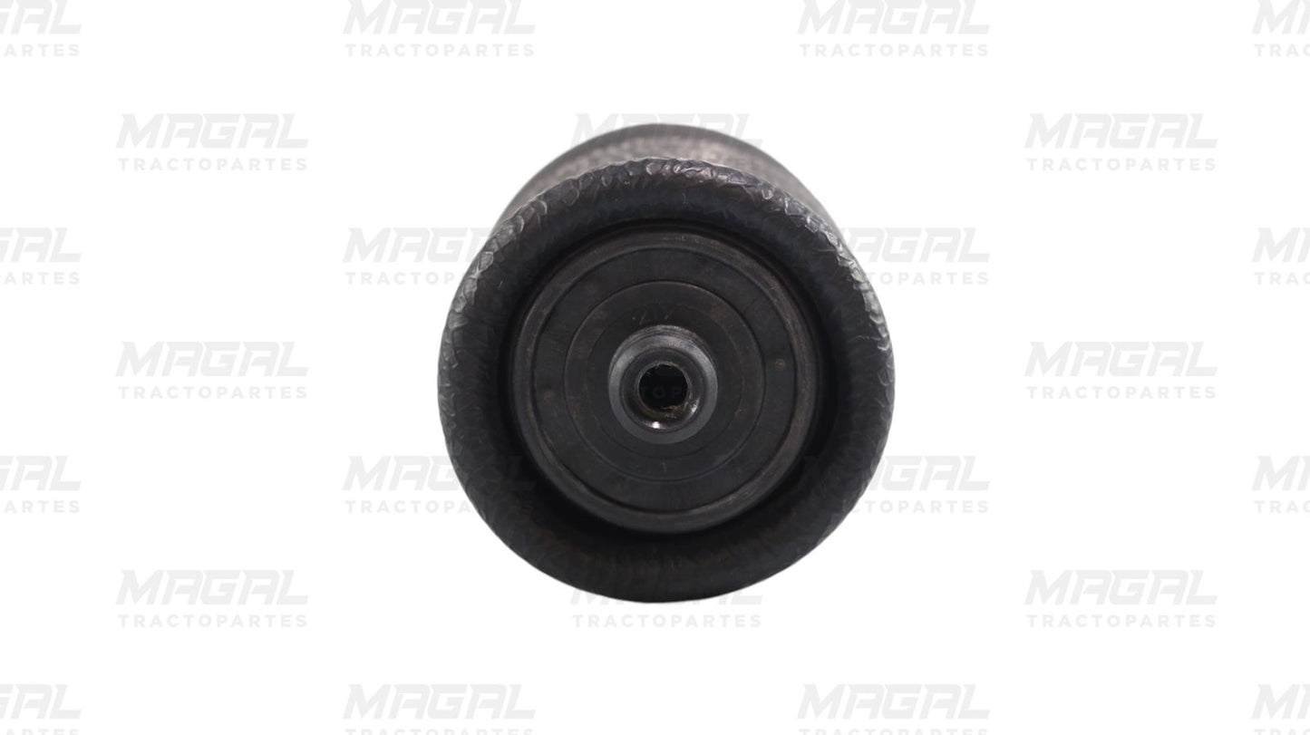 Vista superior de la bolsa de aire para cabina Volvo 1S4-074 marca Goodyear, mostrando el conector central y diseño de la parte superior de la cámara de aire