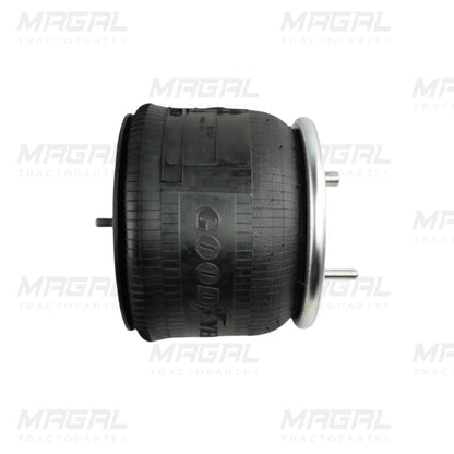 Bolsa de aire Goodyear para suspensión de camión o remolque, modelo 1R12-508, fabricada en hule resistente con placas metálicas