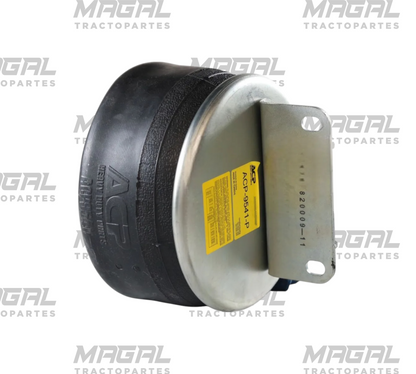 Bolsa de aire hembra ACP-9541 equivalente 1R11-268 para suspensión Kenworth, vista en ángulo