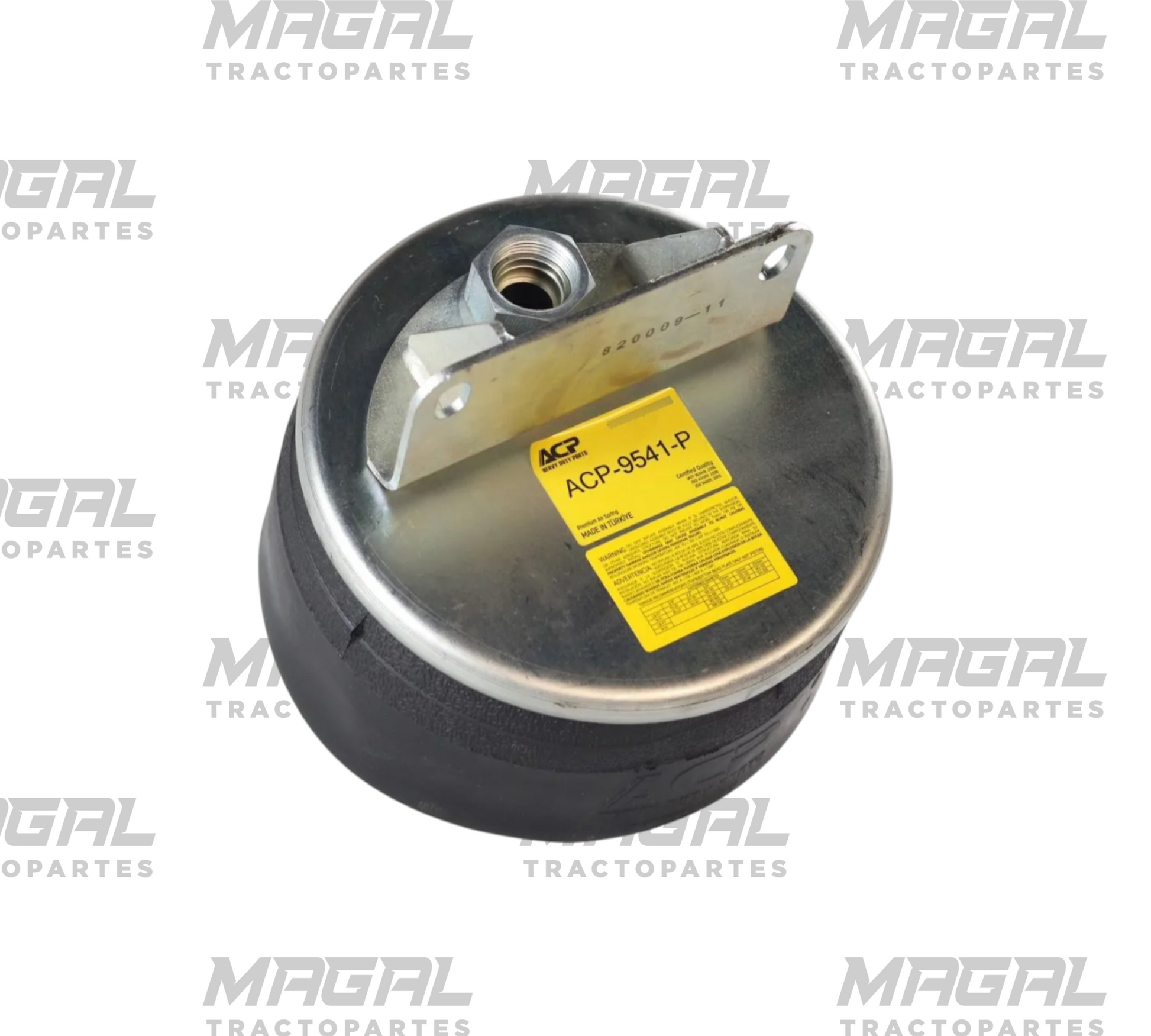 Bolsa de aire hembra Kenworth ACP-9541 / 1R11-268 para suspensión, vista superior