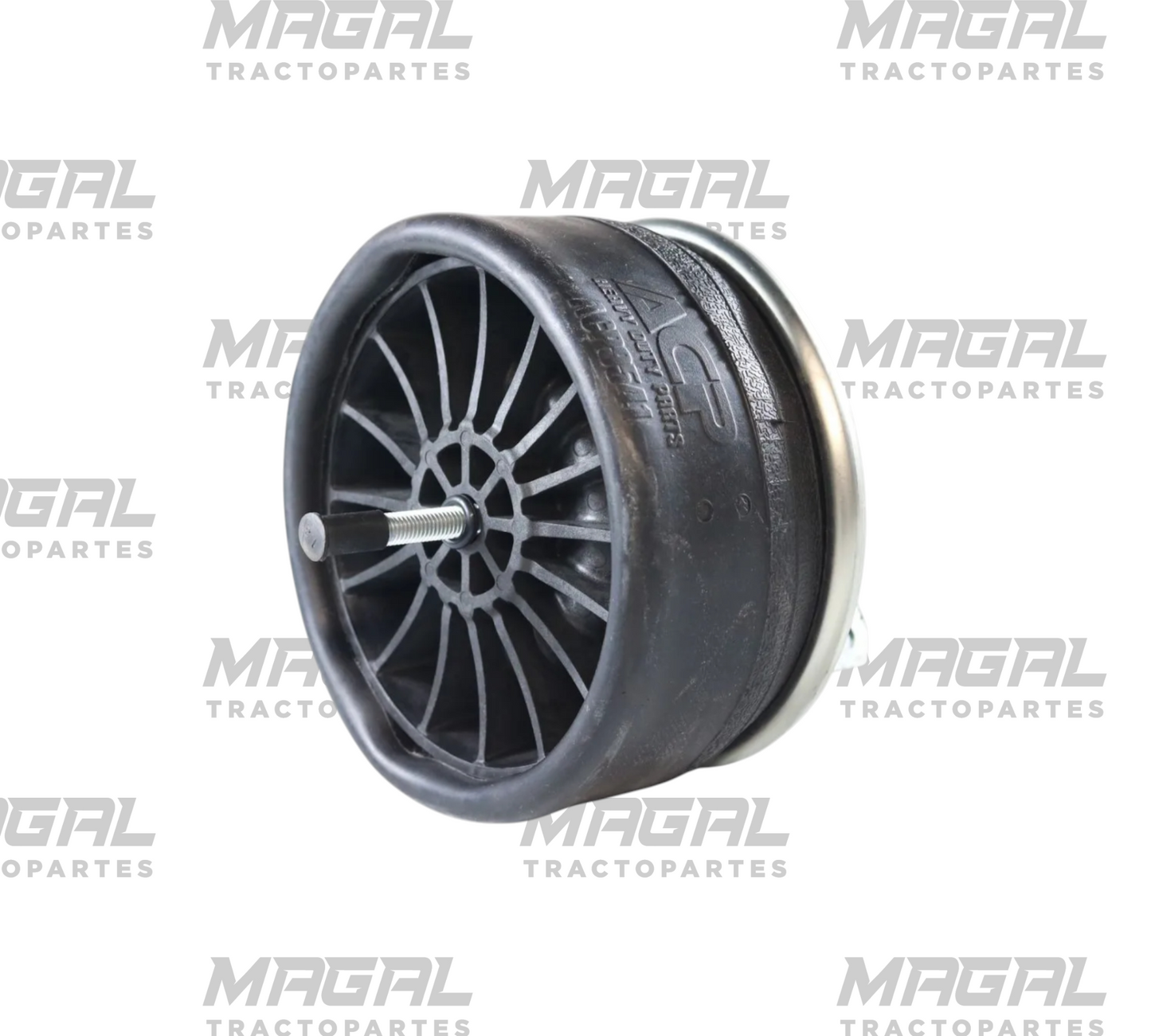 Bolsa de aire para suspensión Kenworth ACP-9541 / 1R11-268, vista del pistón interno
