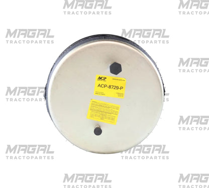 Bolsa de aire suspensión Meritor ACP8729 1R13-130 vista frontal