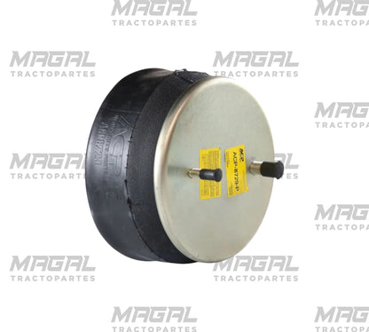 Vista lateral bolsa de aire suspensión Meritor ACP8729 1R13-130