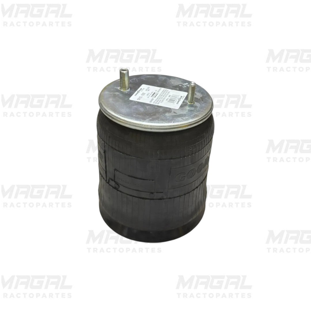 Bolsa de aire Goodyear 1R12-092 con base metálica superior y conectores roscados