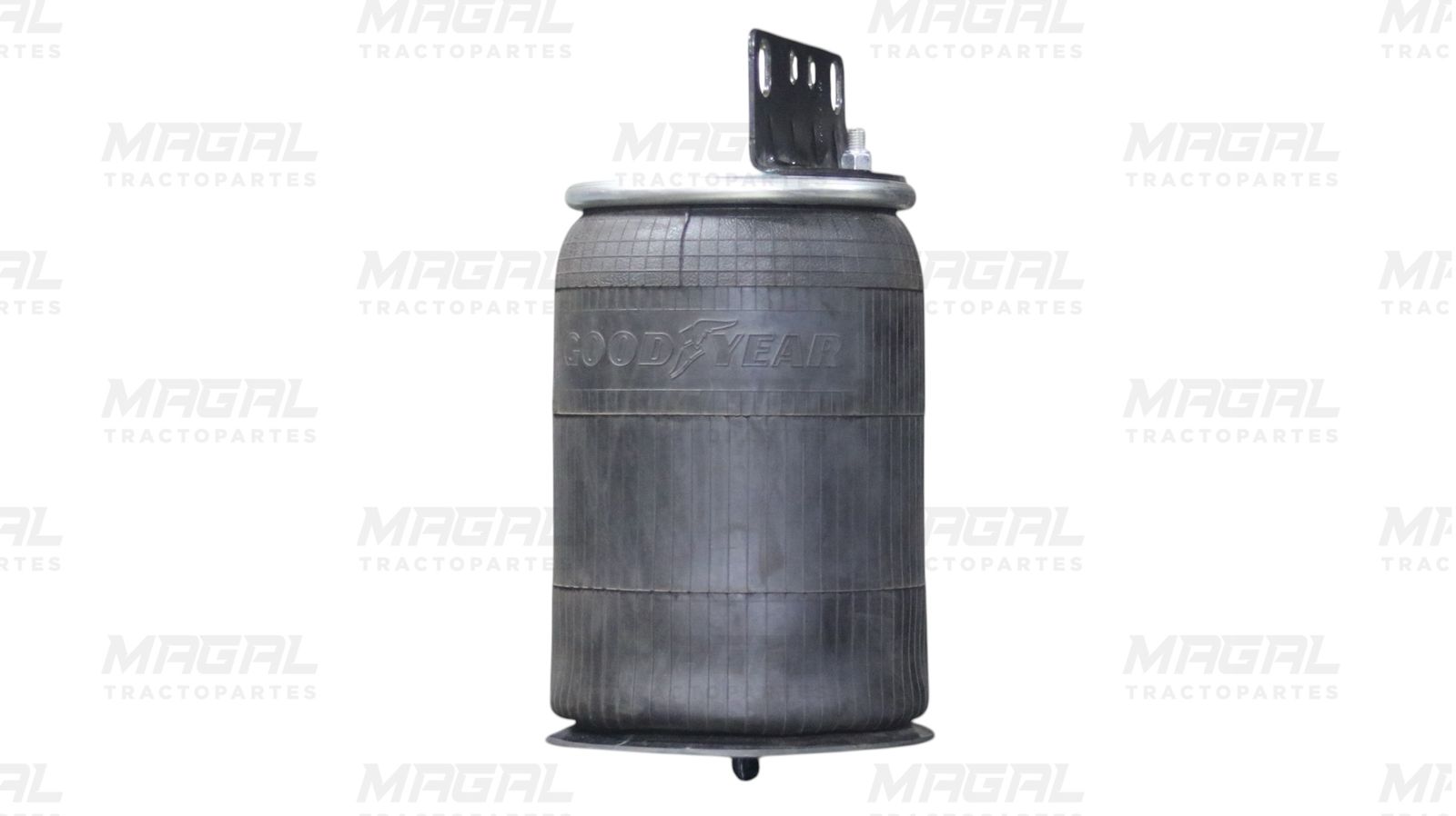 Bolsa de aire Goodyear 1R12-403-00 vista lateral con soporte metálico superior