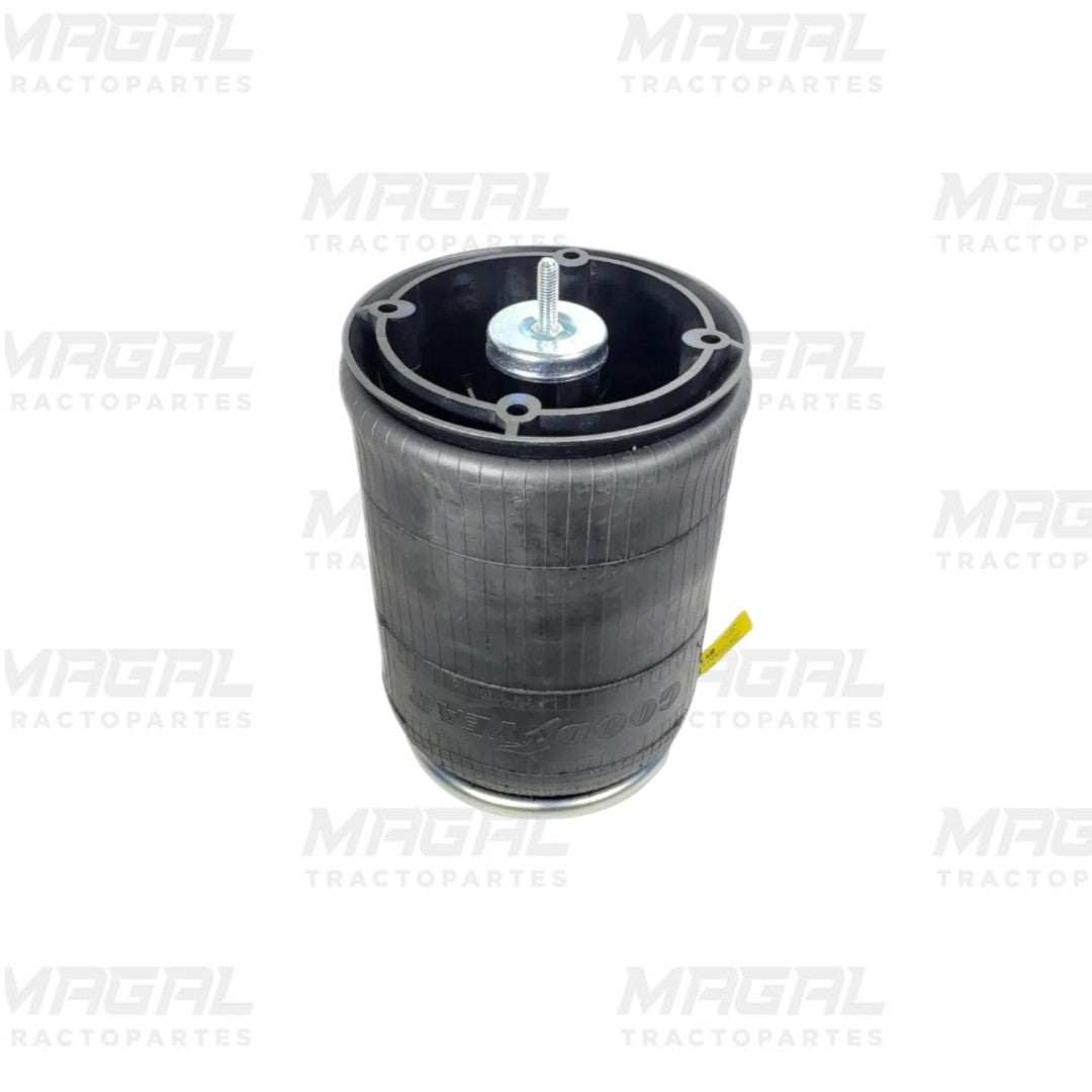 Bolsa de aire Goodyear 1R12-568 para Peterbilt con suspensión Paccar vista frontal