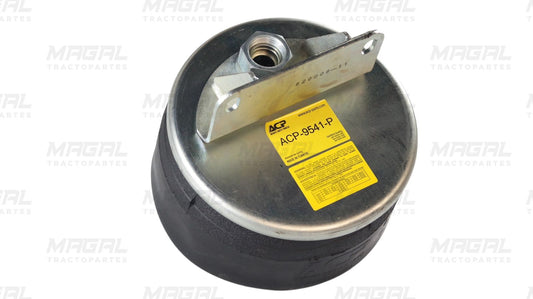 Bolsa de aire ACP 9541P para suspensión de tractocamión Kenworth con etiqueta y soporte metálico visibles