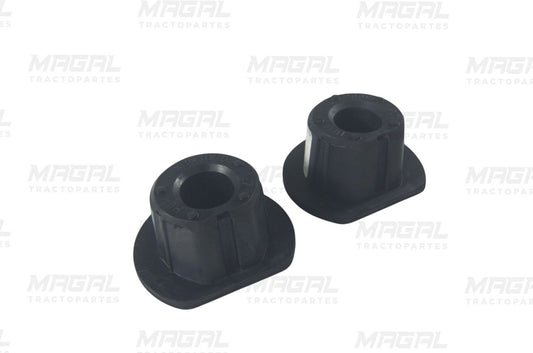 Kit de 2 bujes para quinta rueda Holland modelo XB-10605, ideal para torre de reparación de quinta rueda tipo Manson, fabricados en polímero de alta resistencia

