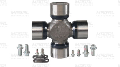 Cruceta Spicer SPL 250-3X con juego de tornillos, ideal para transmisión de camiones pesados.


