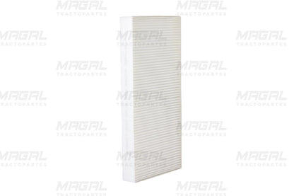 Vista lateral del filtro de aire de cabina AF27958 compatible con International Prostar

