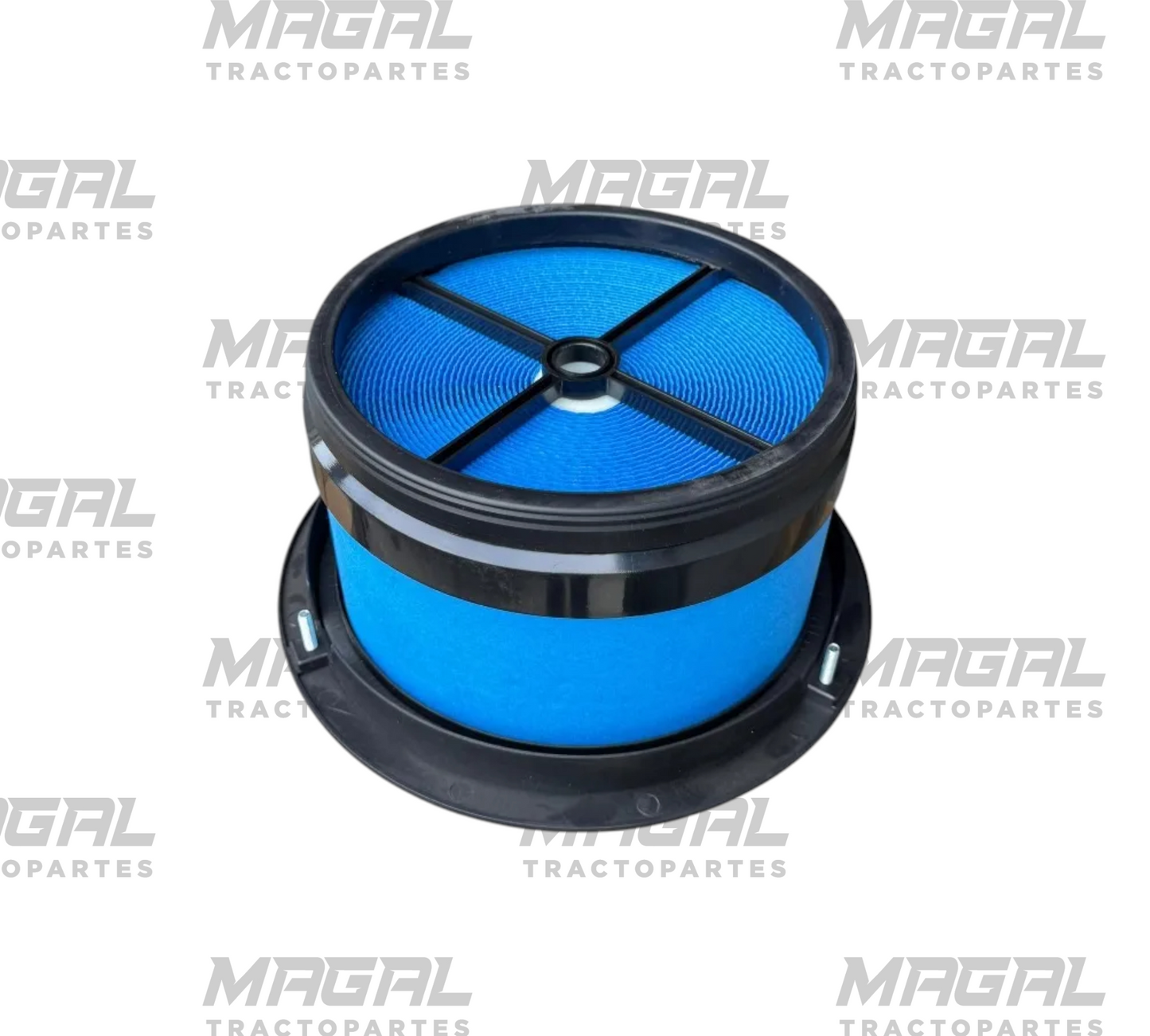 Filtro Donaldson P607955 para Freightliner M2, perspectiva superior del elemento