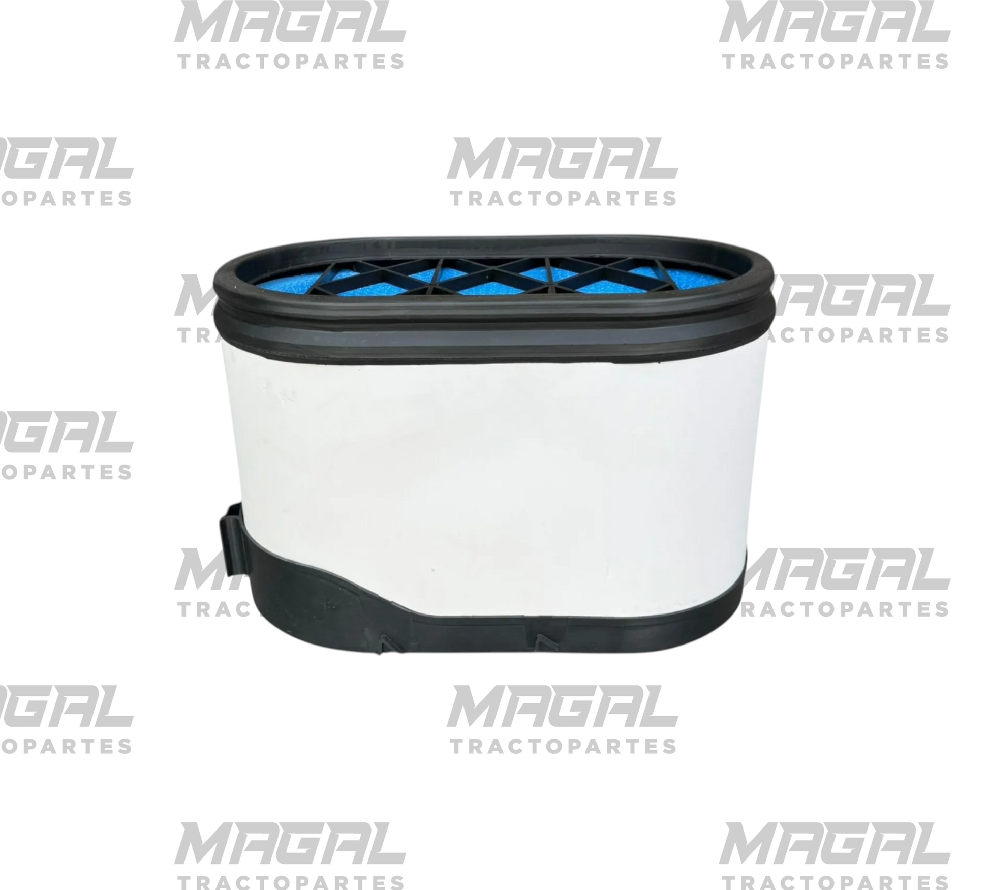 Vista lateral del filtro de aire P616056 para Kenworth T660 y T800