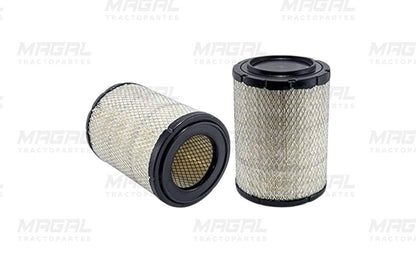 Filtro de aire sello radial WIX 46433P con malla metálica protectora para sistemas de admisión en motores diésel