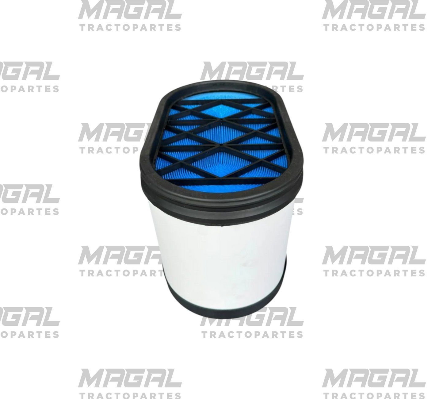 Filtro de aire tipo Donaldson P616056 para Kenworth T660/T800 en posición vertical