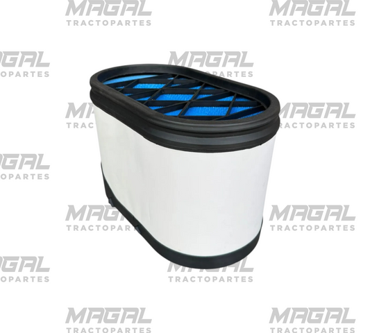 Filtro de aire tipo Donaldson P616056 para Kenworth T660 y T800, vista en ángulo