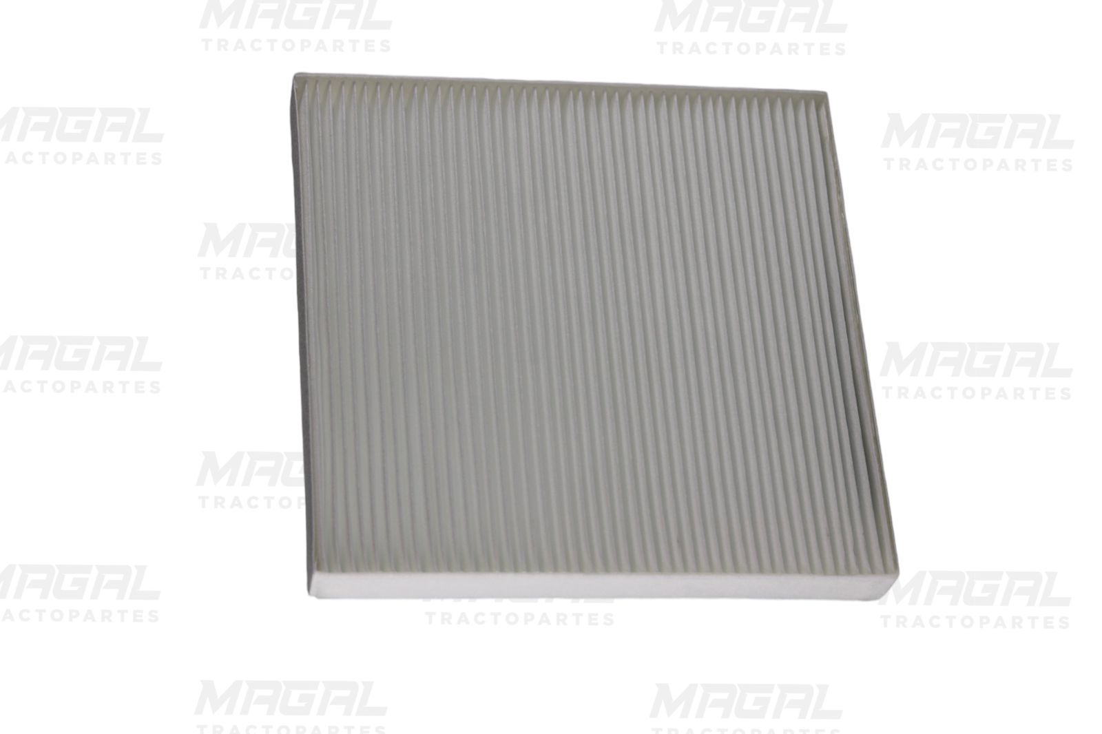 Filtro de aire para cabina Fleetguard AF26235 sin caja, vista detallada del elemento filtrante

