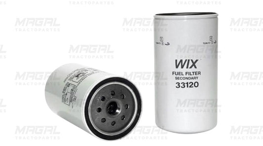Filtro enroscable para combustible WIX 33120, tipo secundario, ideal para sistemas diésel