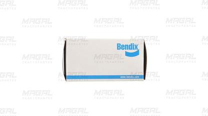 Vista frontal de la caja del Gobernador de Aire D2 marca Bendix, empaque original con logotipo y sitio web.

