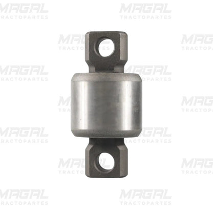 Vista frontal de granada de suspensión Air Glide 2 3/4 para tensor y portería de tractocamión Kenworth, fabricada en acero con perforaciones circulares para montaje