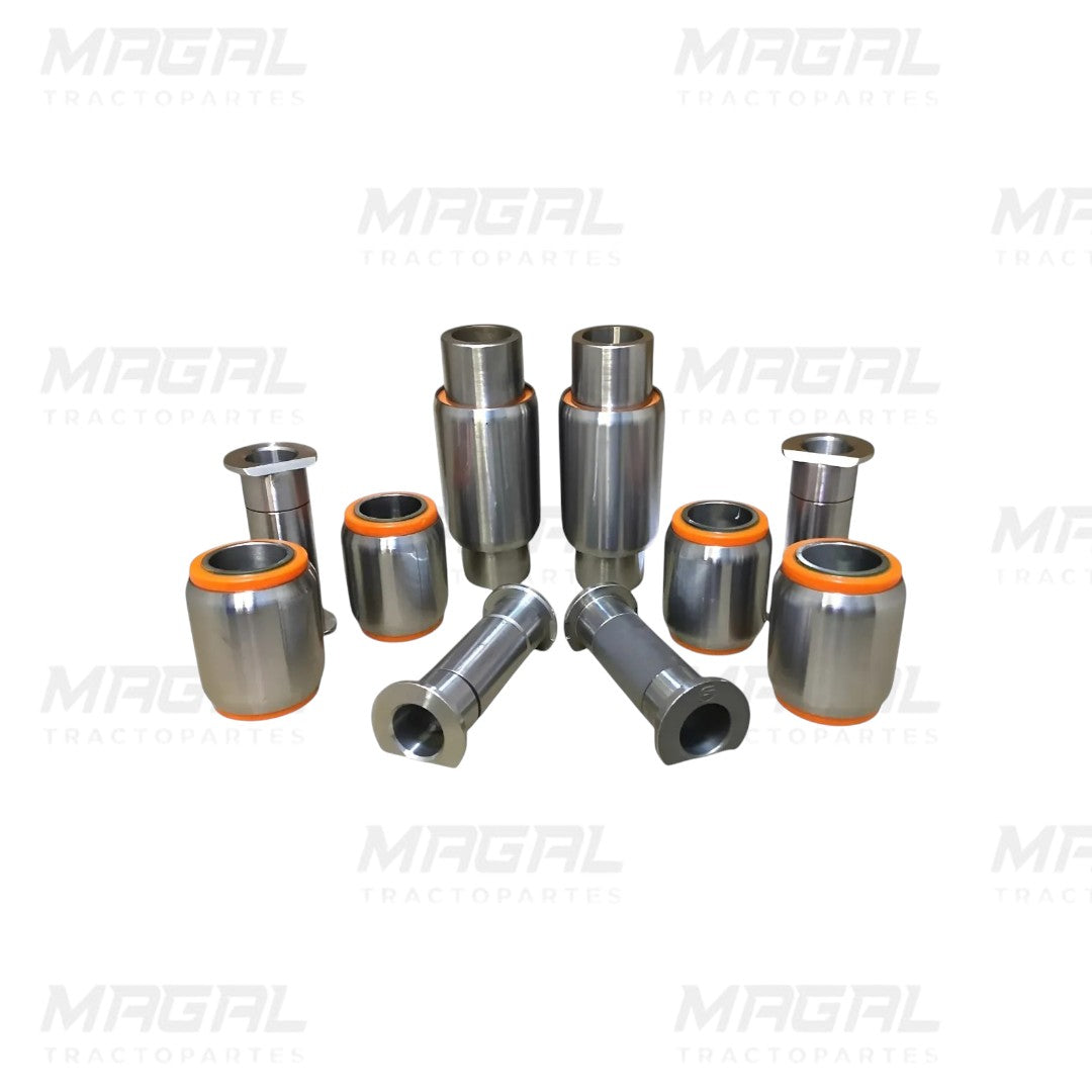 Kit de bujes de suspensión Hendrickson 44,000 lb con adaptador de 1 pulgada Gaff