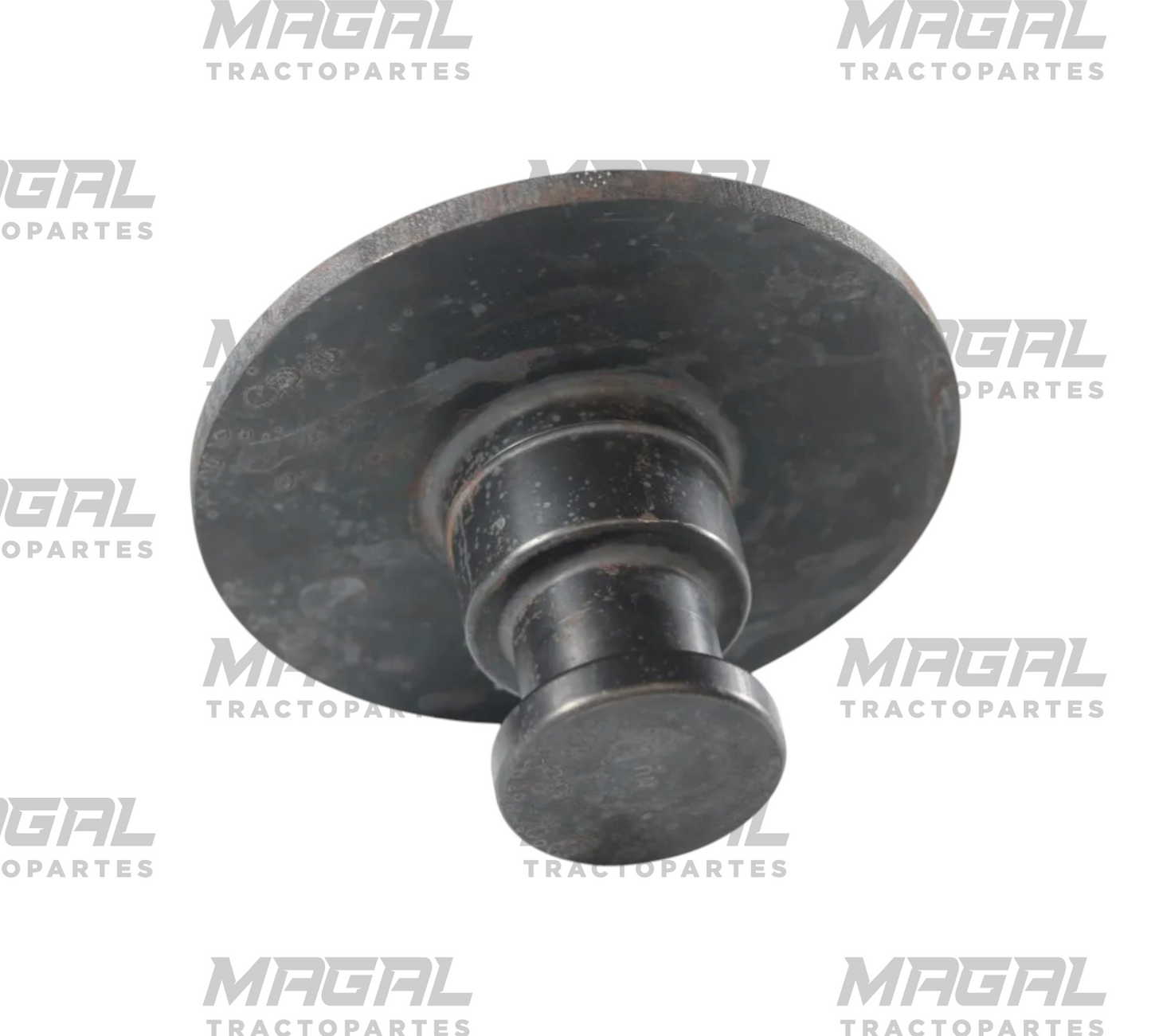Base y cuello del perno rey 1/2 marca Holland, vista inferior