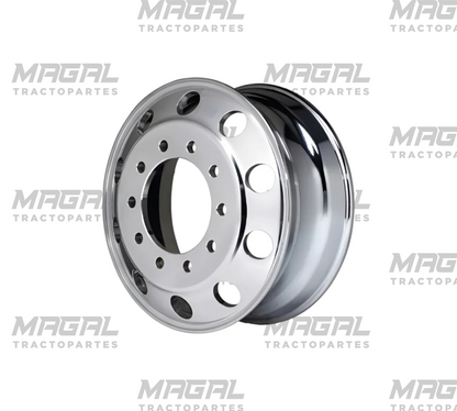 Perfil 3/4 rin de aluminio Unemon 24.5 ACP 10 ventanas 8000 lb