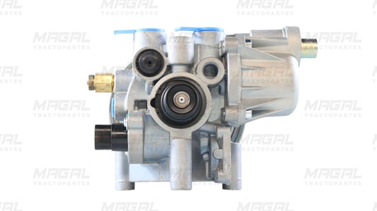 Vista frontal del secador de aire Kenworth ACP955205 tipo Wabco AD-SP, diseñado para sistemas de freno neumático.


