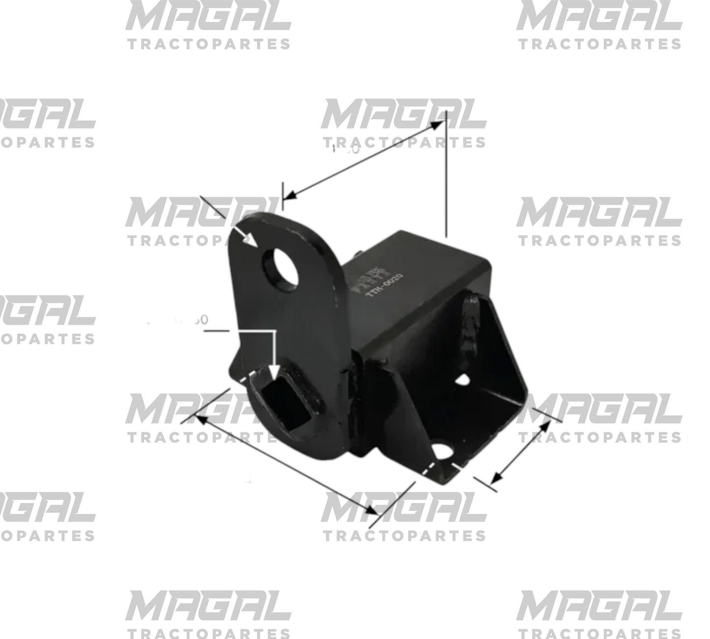 Soporte de cabina para Volvo VNL OEM 20769319 con referencias de medidas