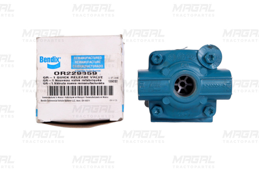 Válvula Liberación Rápida Qr1 Tipo Bendix 229860 1/2 X 3/8 | Meses sin interés Válvula Liberación Rápida Qr1 Tipo Bendix 229860 1/2 X 3/8 | Meses sin interés