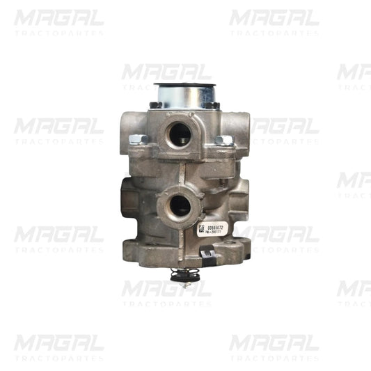Válvula de pie modelo E6 marca Bendix para sistema de frenos neumáticos en tractocamiones y vehículos pesados