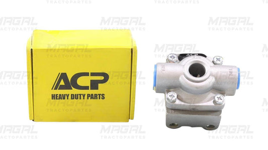 Válvula de escape rápido ACP 229860 con caja amarilla incluida